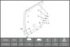 MERCE 3464234610 Brake Lining Kit, drum brake